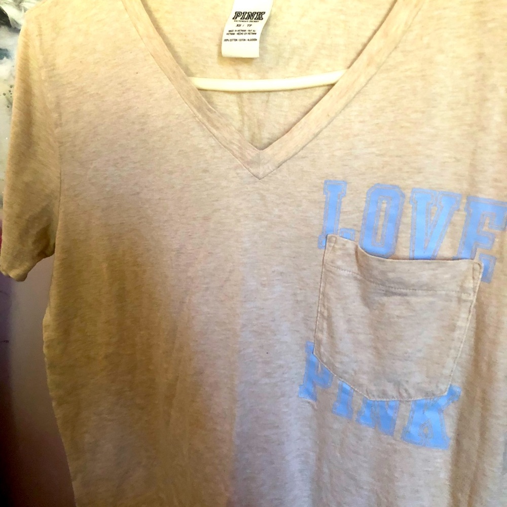 Pink brand crop top size XS